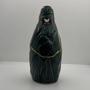 Urn | Kintsugi | Groen bladermotief | Uniek gedenkstuk voor as | Crematie, begrafenis, betekenisvol, duurzaam, voor dierbaren en huisdieren