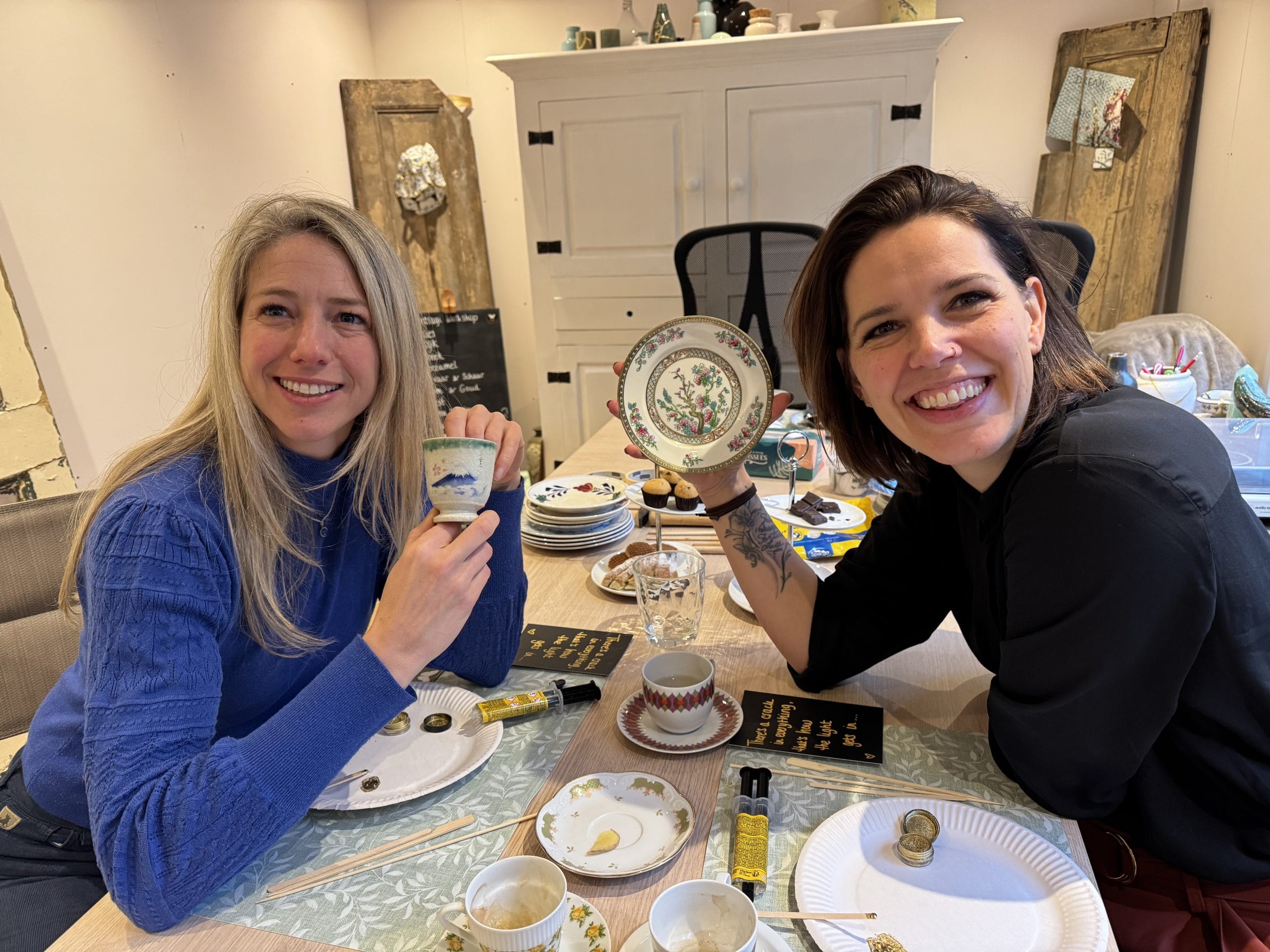 10 redenen om samen een Kintsugi Workshop te volgen