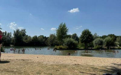 Dat warme weer waardoor je verplicht moet vertragen