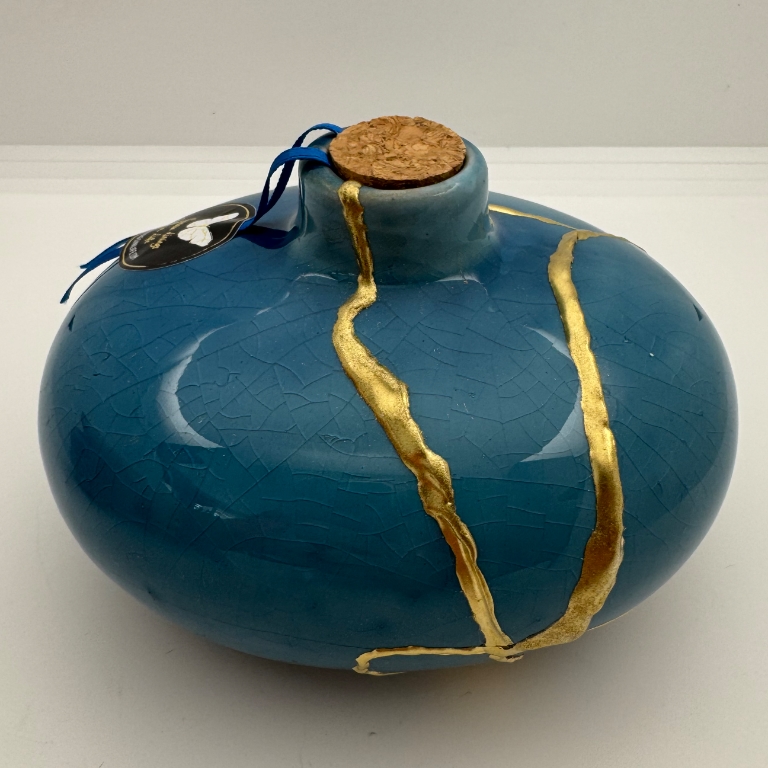 Blauwe mini urn homepage Blauwe mini urn homepage