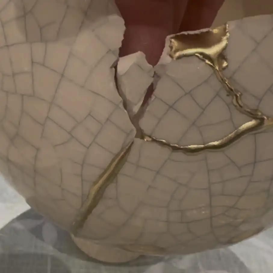 Kintsugi Urn voor dieren maakproces