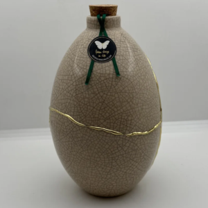 Kintsugi Urn ~ Ovale Sand Craquelé Design