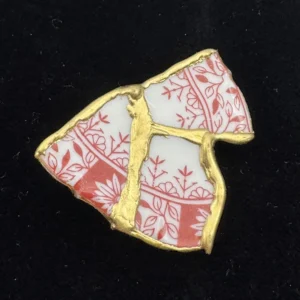Kintsugi Pin | Vintage Red 1