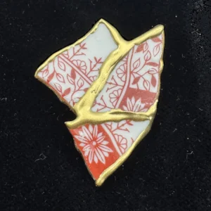 Kintsugi Pin | Red Remembrance 1