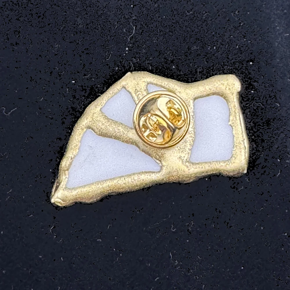Kintsugi Pin | Golden Blue 3