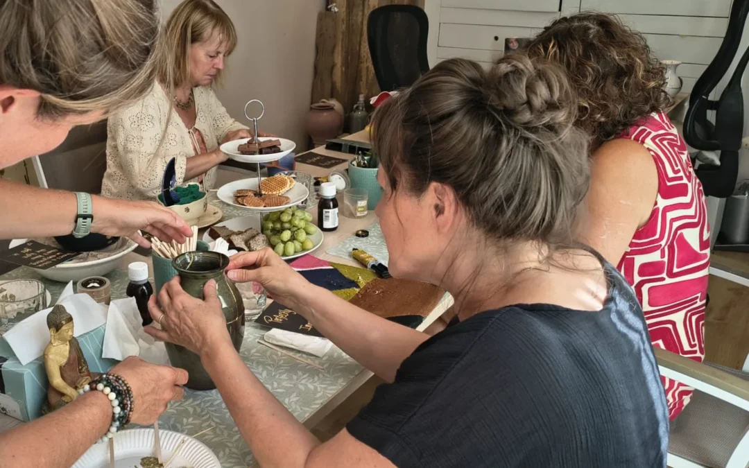 Het leven vieren ~ een besloten Kintsugi Workshop voor vier zussen