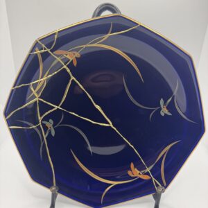 Kintsugi bord ~ Cobalt Night