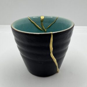 Kintsugi sfeerlicht ~ Deep Turquoise II