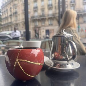 Kintsugi sfeerlicht ~ Red Seine